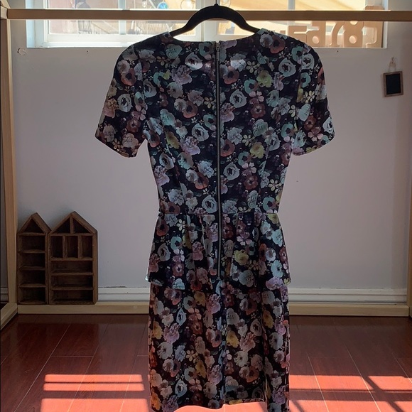 H&M Floral Printed Peplum Dress - Picture 3 of 5